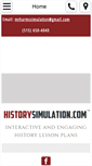 Mobile Screenshot of historysimulation.com